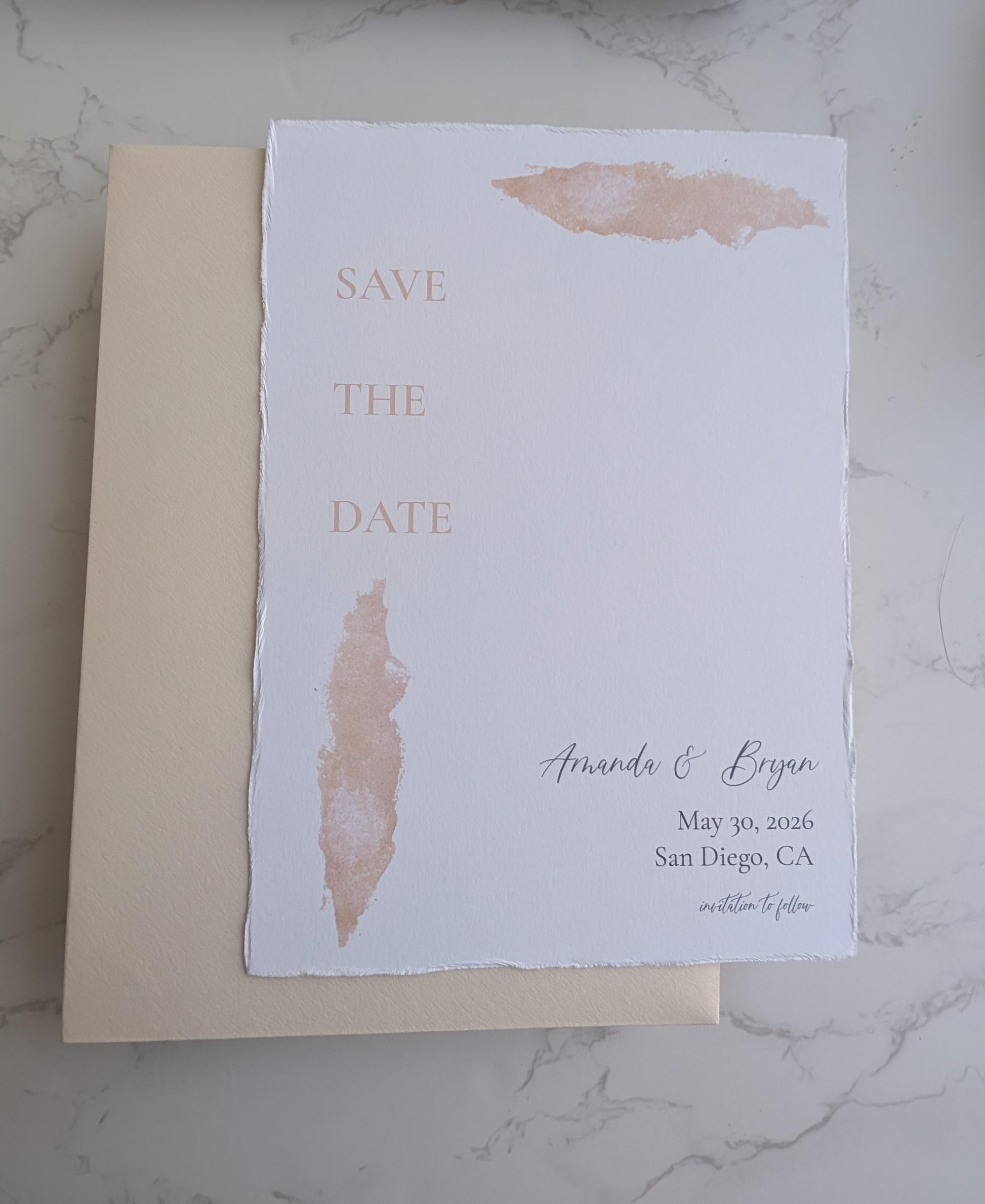 Save the Date | Paint Suite | Wedding Watercolor