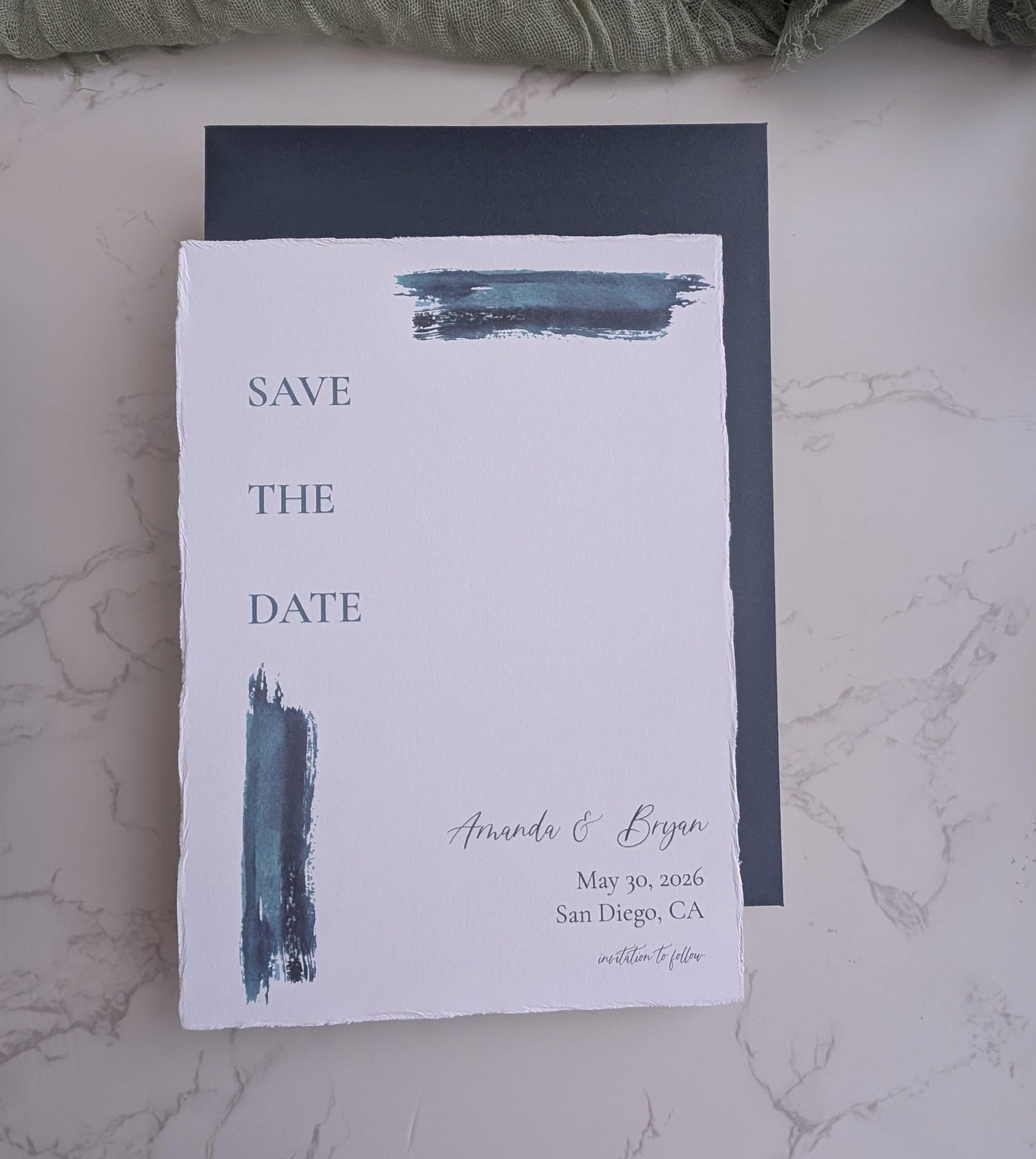 Save the Date | Paint Suite | Wedding Watercolor