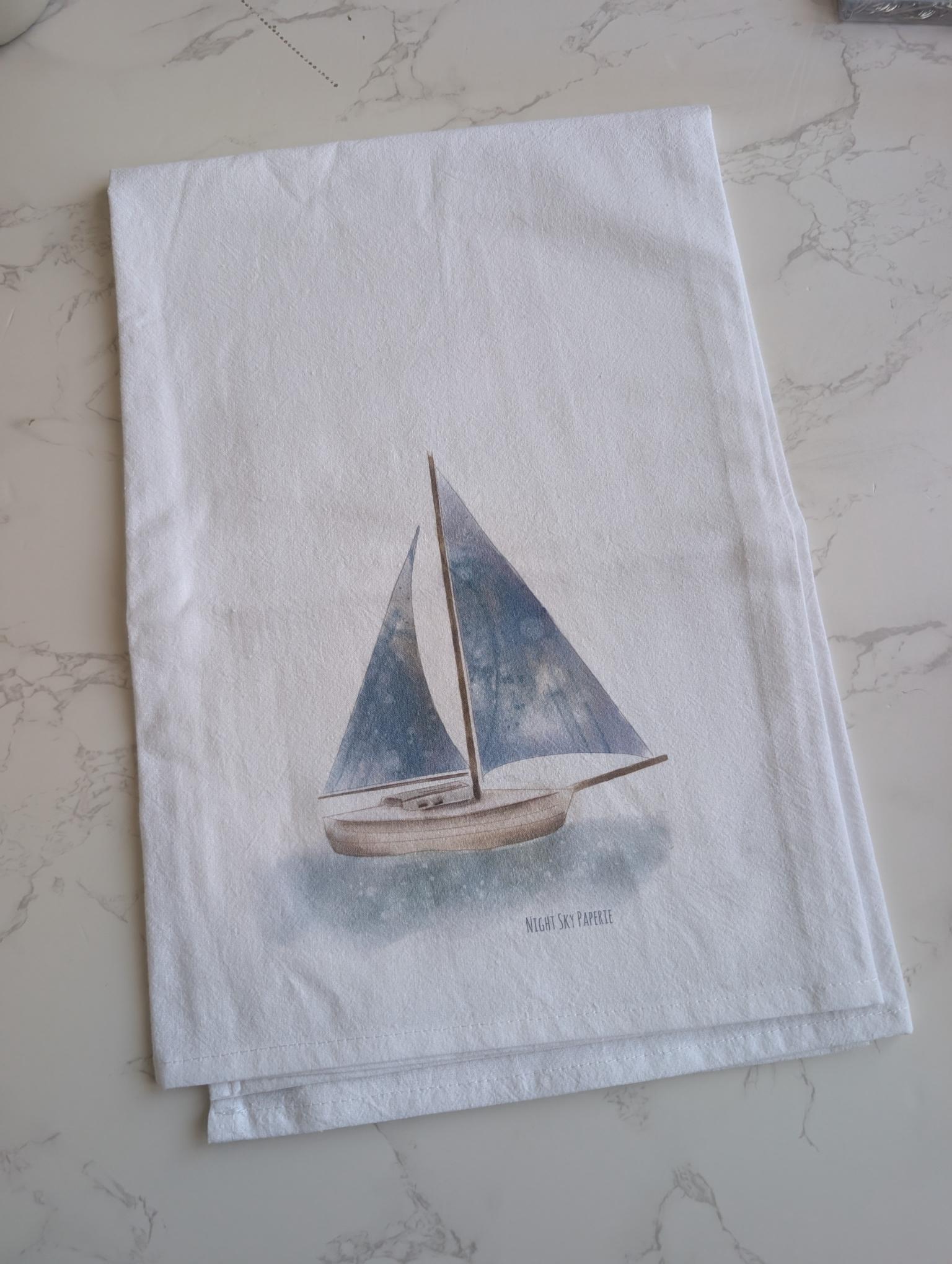 Tea Towel | Cotton | 27x27 | 15x20 | Watercolor