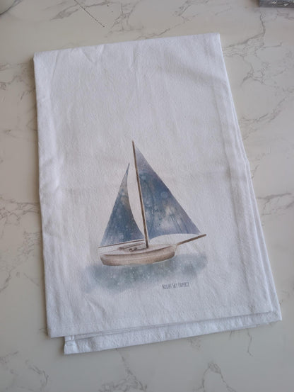 Tea Towel | Cotton | 27x27 | 15x20 | Watercolor