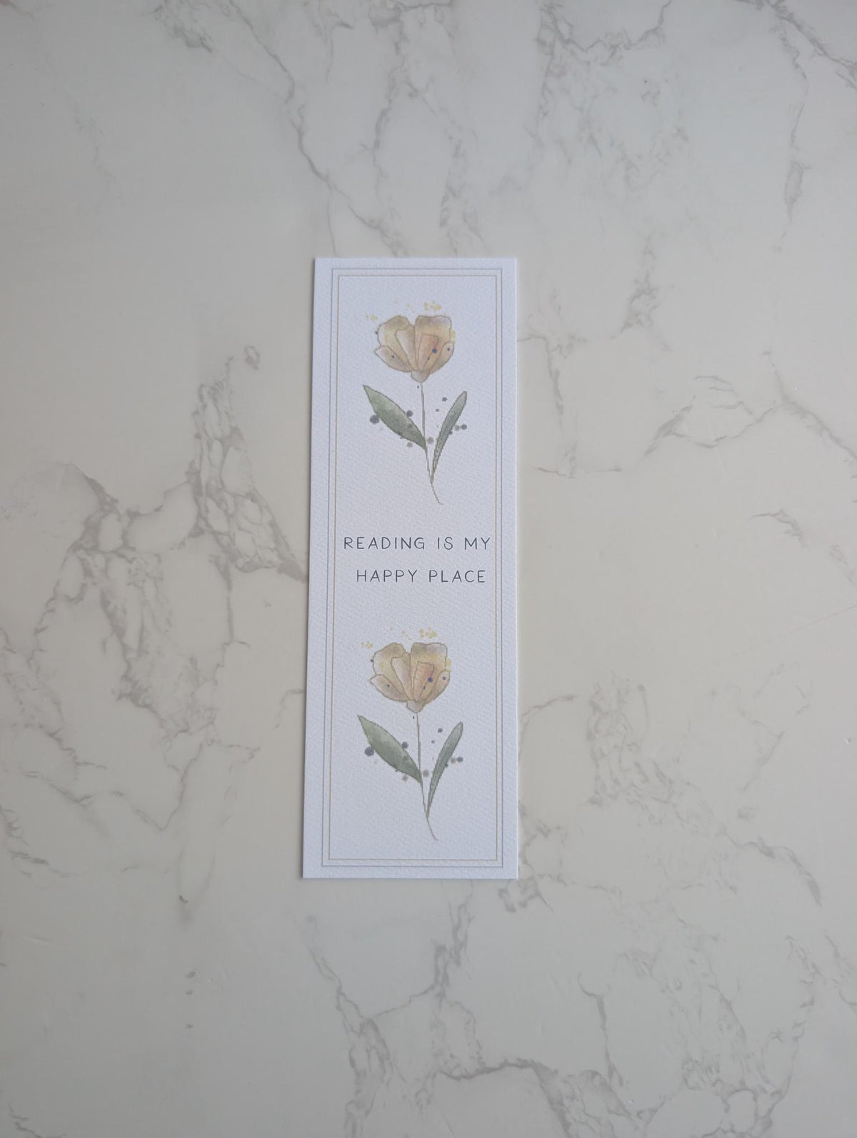 Bookmarks, Un-Laminated, Felt texture