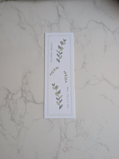Bookmarks, Un-Laminated, Felt texture