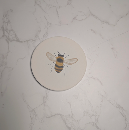 Ceramic Coaster, Original Watercolor, Mix & Match