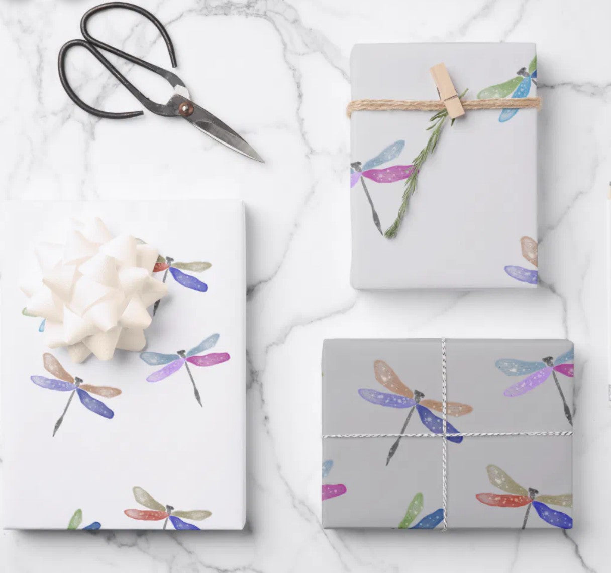 Dragonfly Gift Wrap