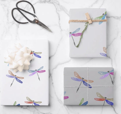 Dragonfly Gift Wrap