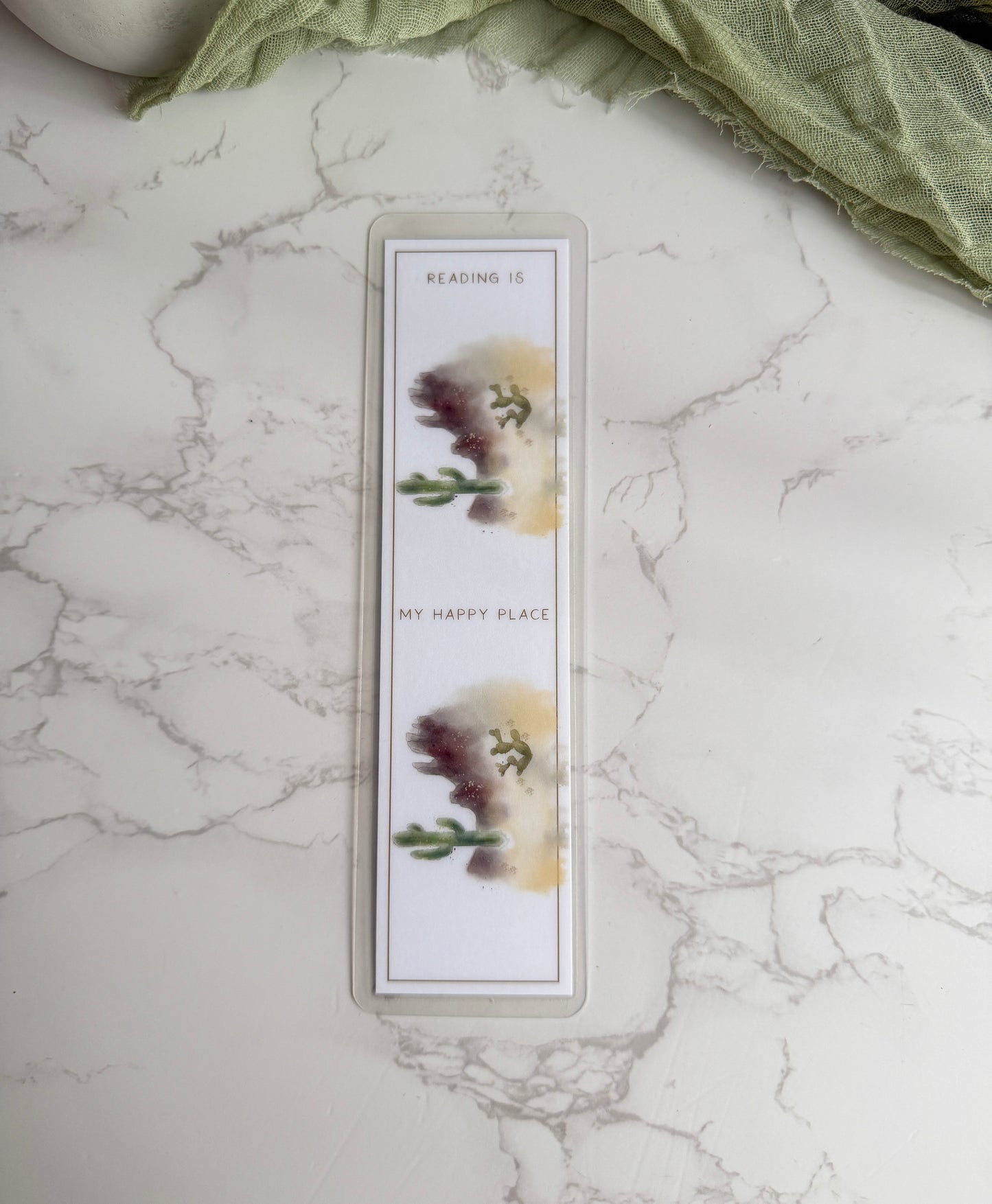 Bookmarks | Laminated | 2x8 inch | Watercolor Stationery