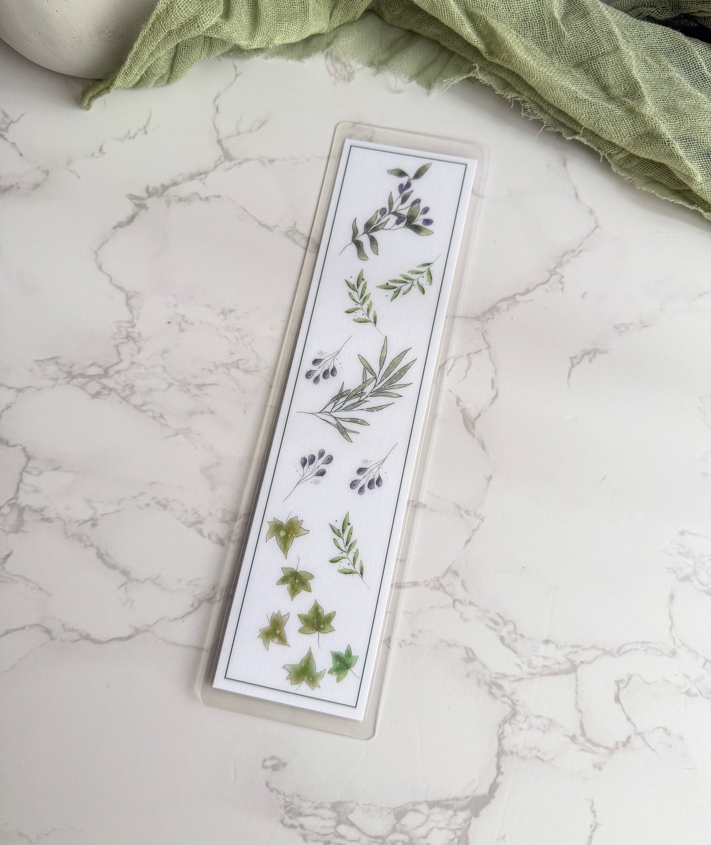 Bookmarks | Laminated | 2x8 inch | Watercolor Stationery