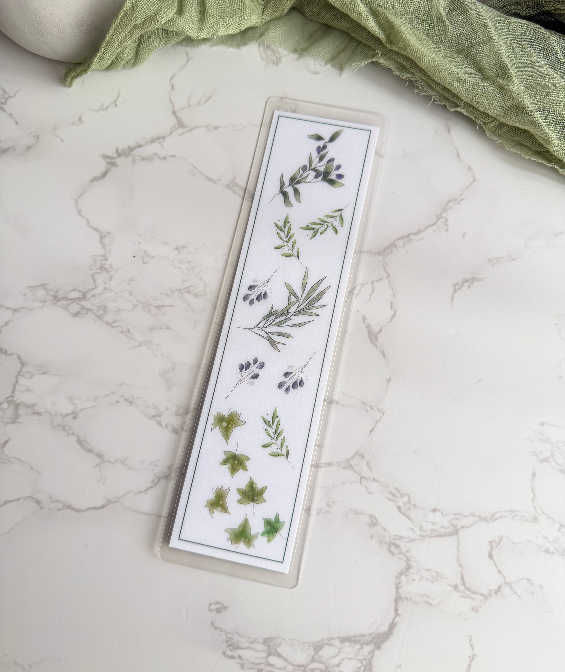 Bookmarks | Laminated | 2x8 inch | Watercolor Stationery