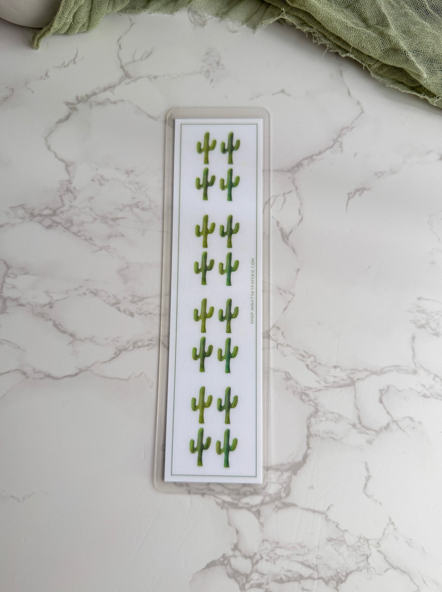 Bookmarks | Laminated | 2x8 inch | Watercolor Stationery