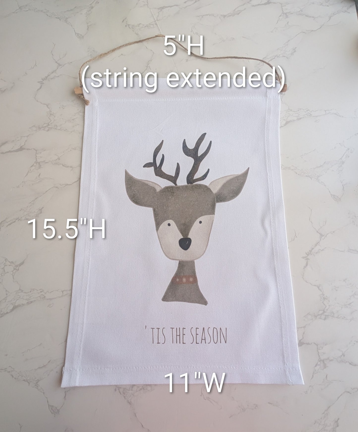 Banner | Holiday | Canvas Flag 15.5x11