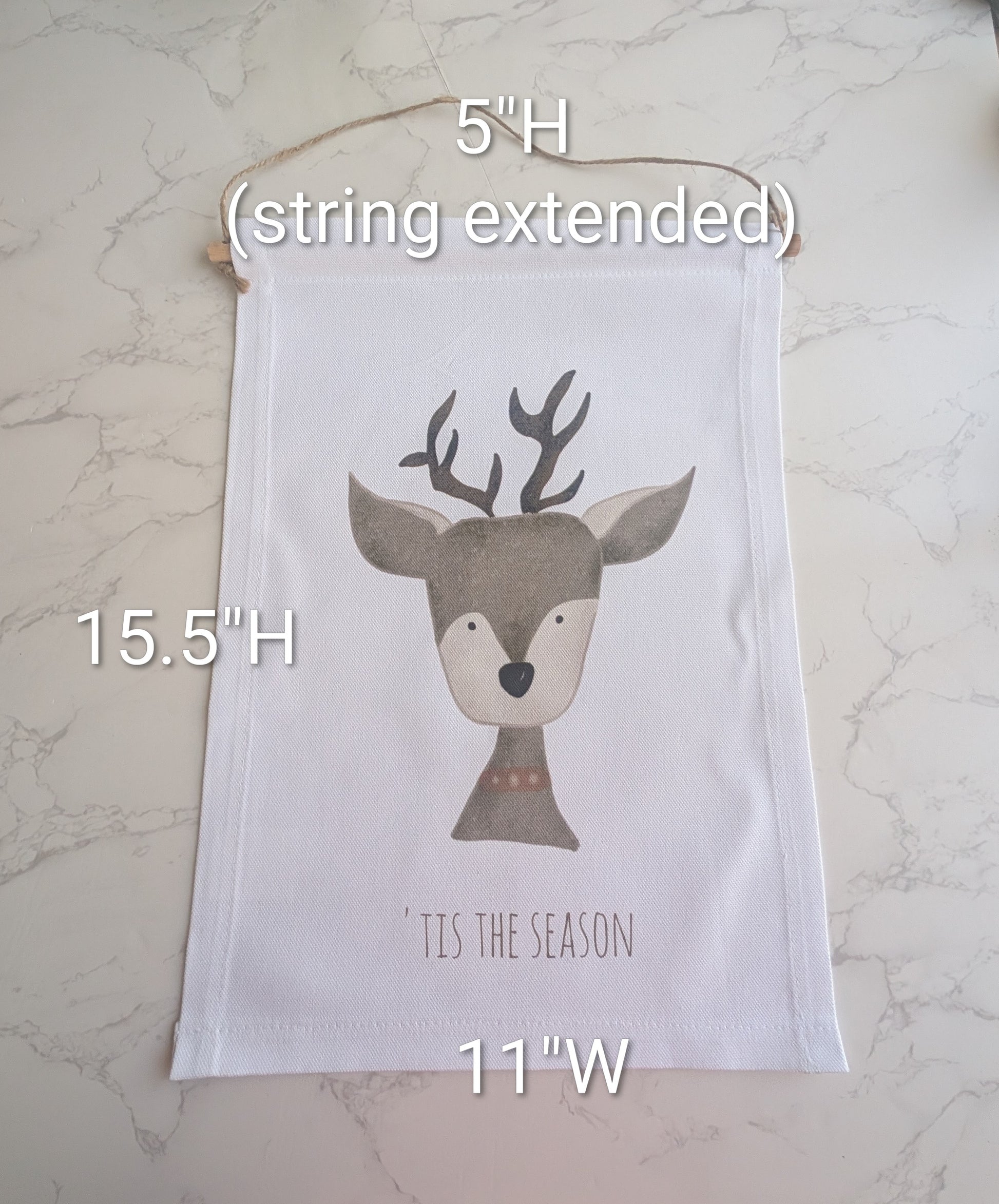 Banner | Holiday | Canvas Flag 15.5x11