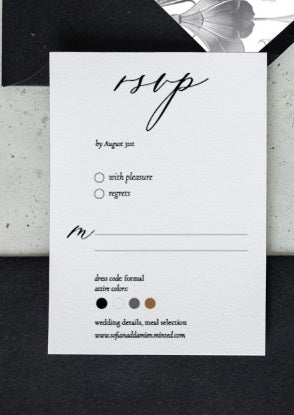 Art Deco Invitation Suite