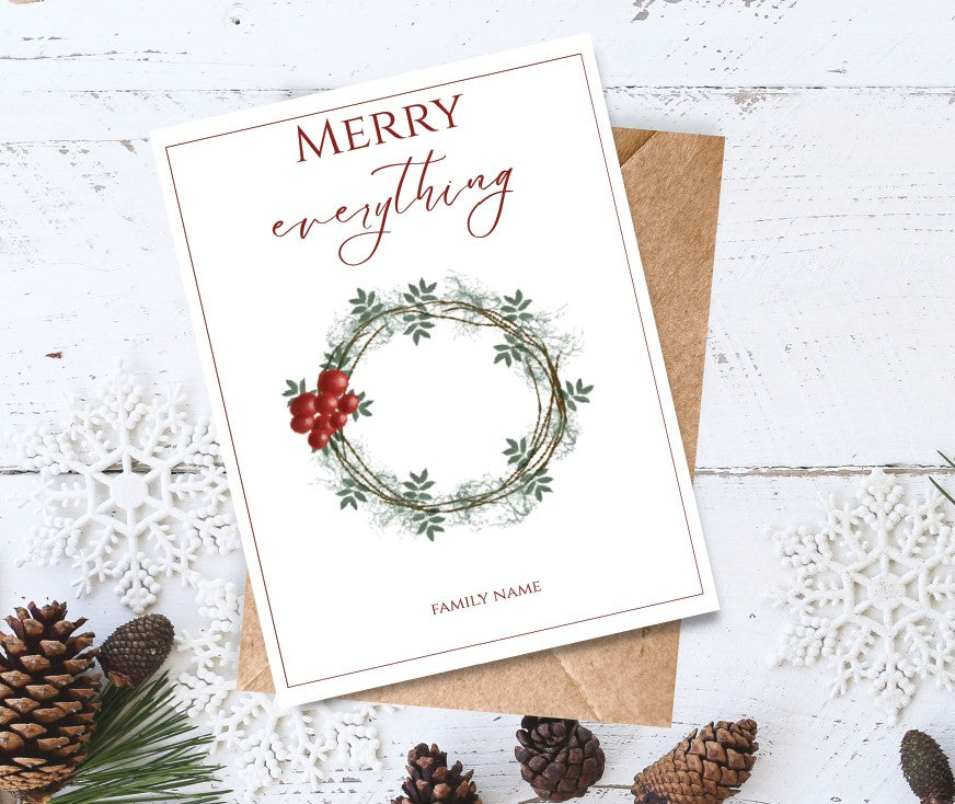 Holiday Card Special Edition Custom Print