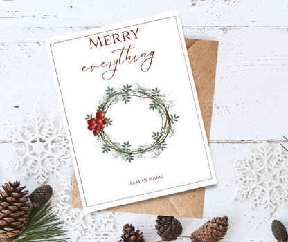 Holiday Card Special Edition Custom Print