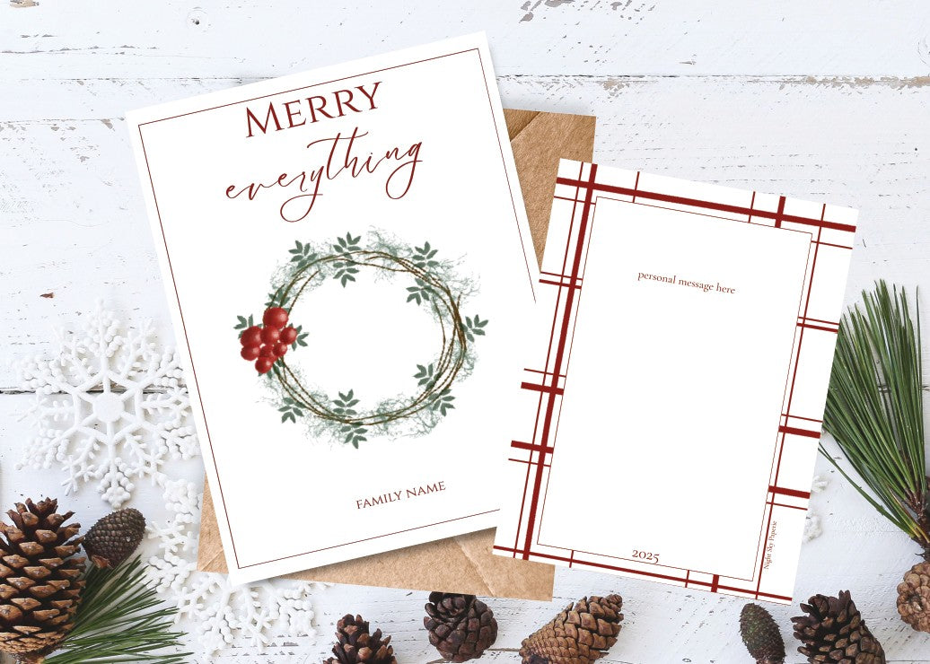 Holiday Card Special Edition Custom Print