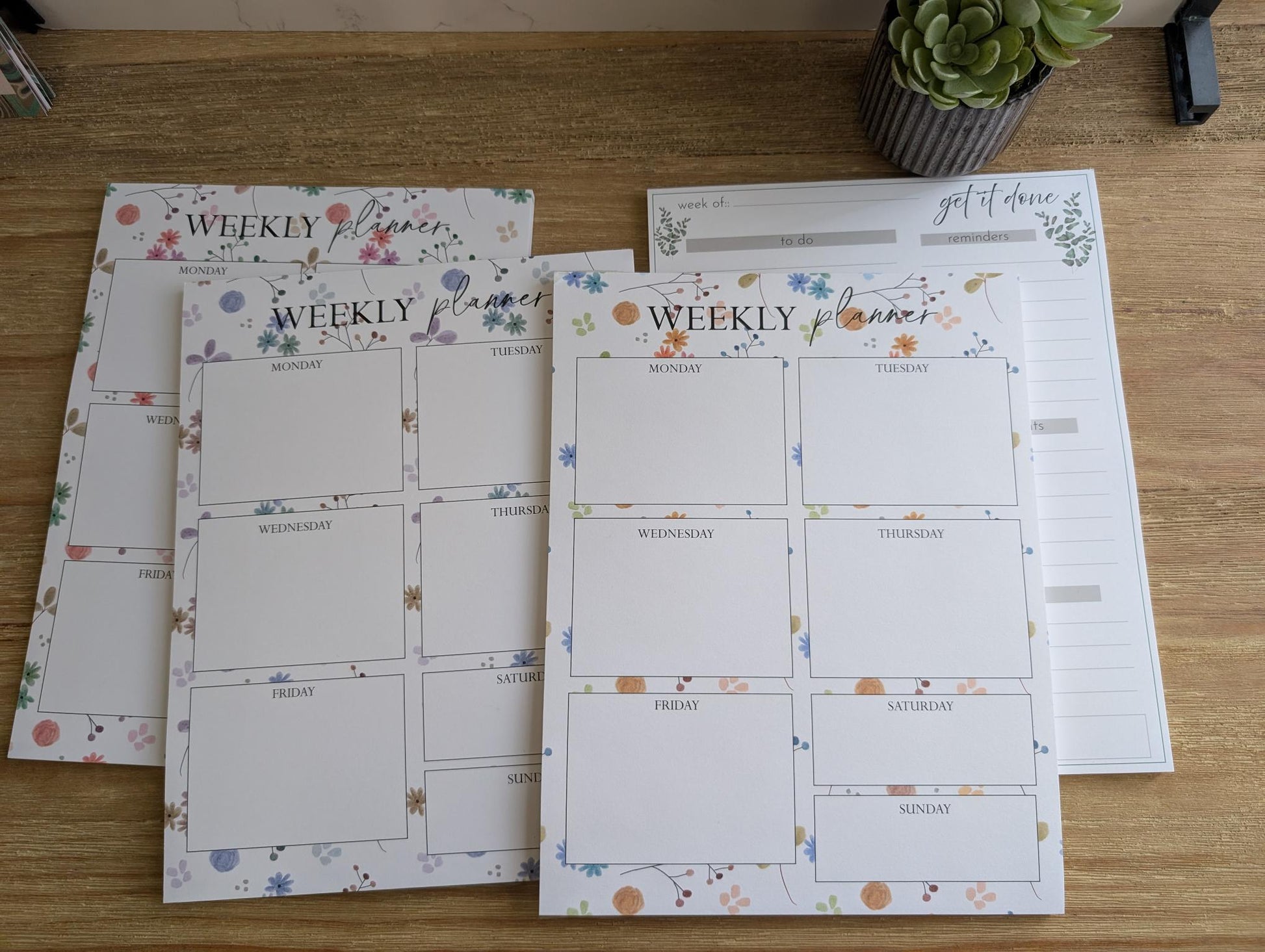 Notepad | Weekly Planner | 8.5x11