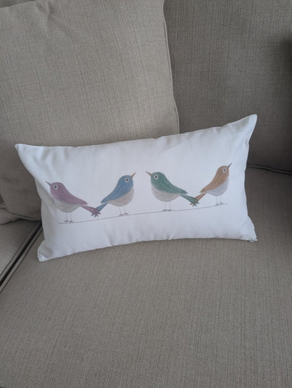 Pillow | Canvas | 12" x 18" | 18" x 18" | Watercolor