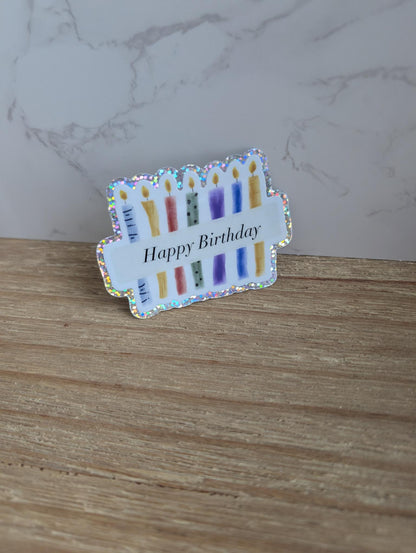 Stickers | Glitter | 3" x 2"