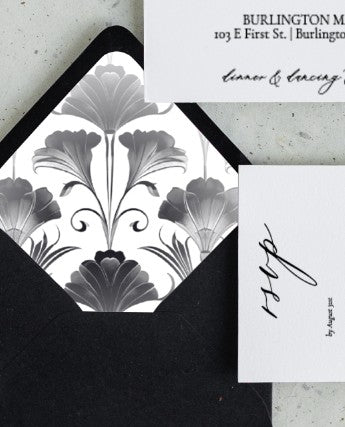 Art Deco Invitation Suite