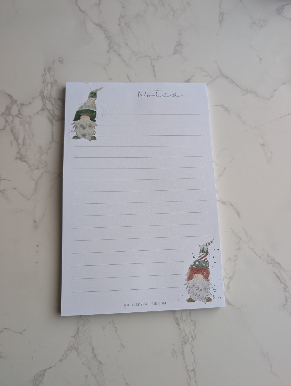 Notepad, Christmas, Winter, Holiday, 50 sheets