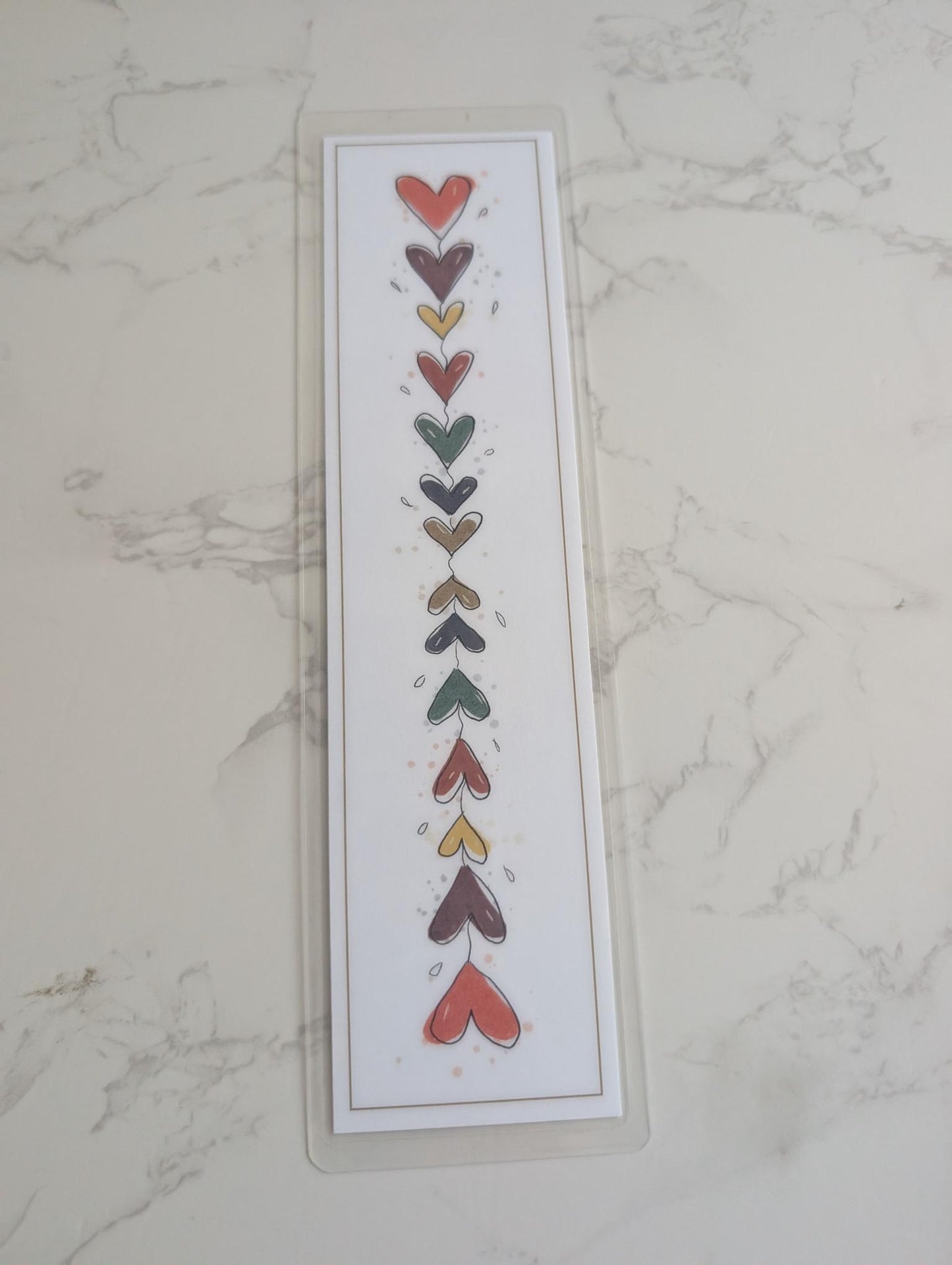 Bookmarks | Laminated | 2x8 inch | Watercolor Stationery