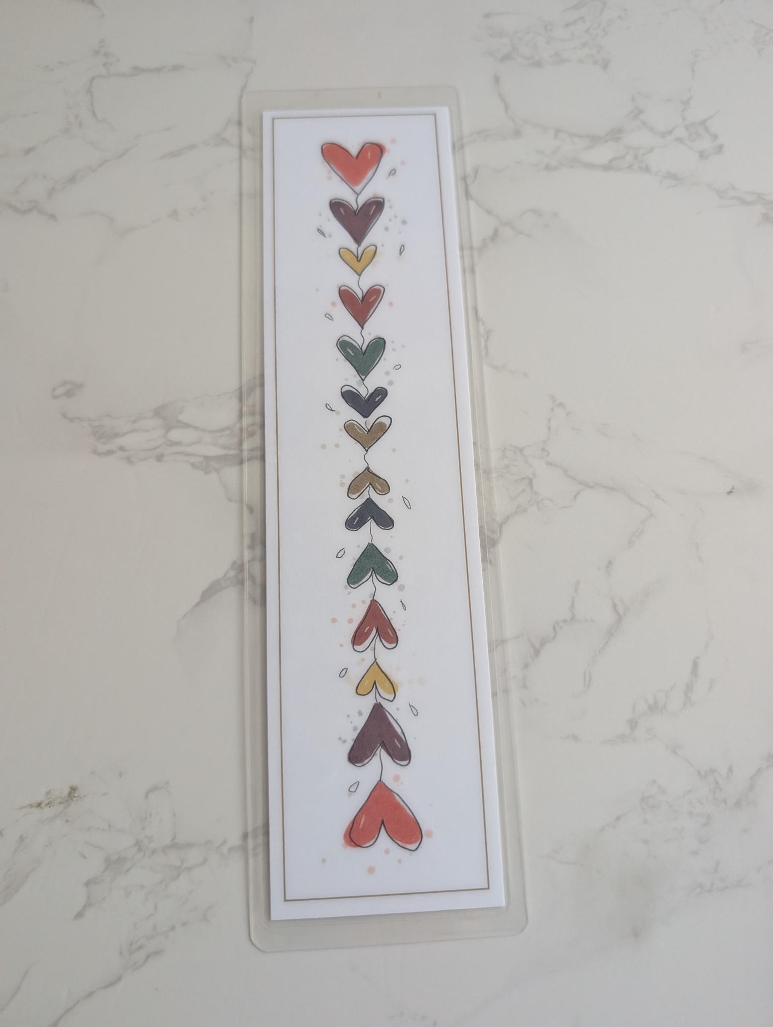 Bookmarks | Laminated | 2x8 inch | Watercolor Stationery