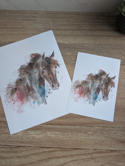 Framed Art | Animal Rescue | Limited Edition | 8x10 in  | Watercolor