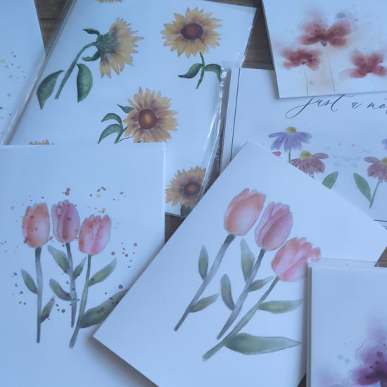 Floral Card Collection