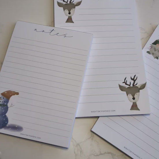 Notepad, Christmas, Winter, Holiday, 50 sheets