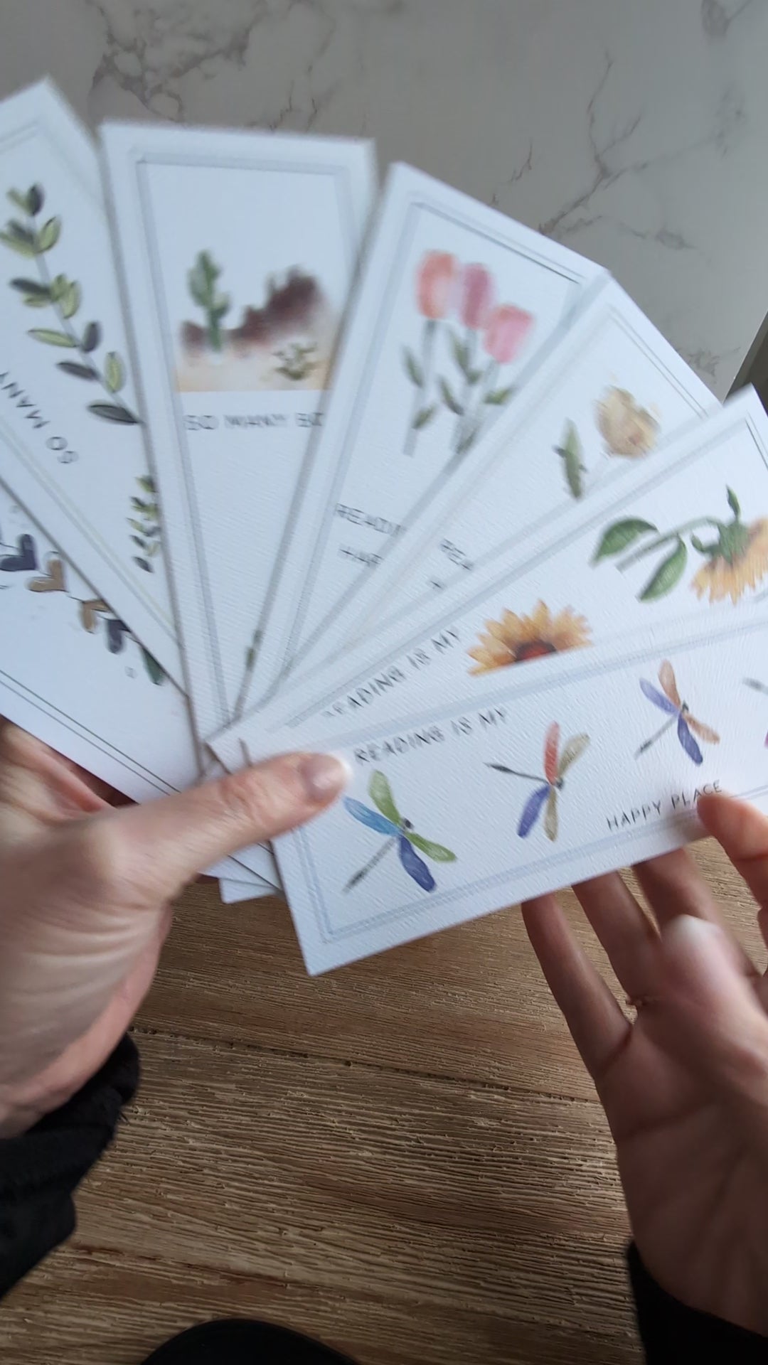 Bookmarks | Non-Laminated | Felt texture