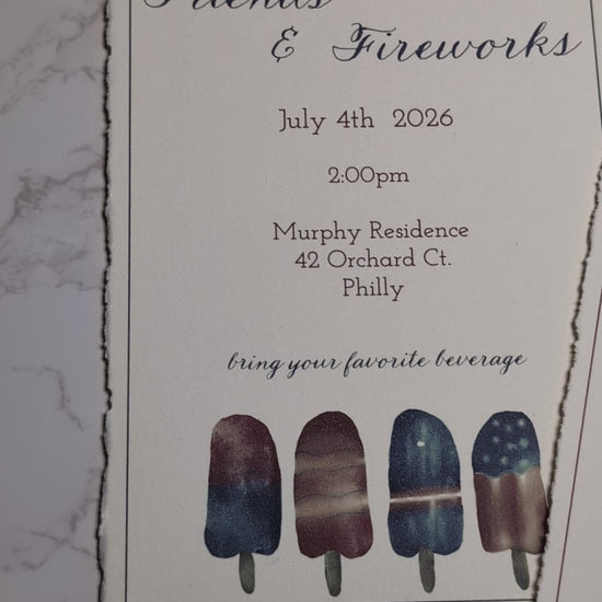 4th of July | Invitation Suite | A7 (5x7)