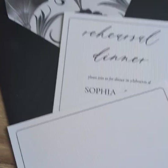 Art Deco Invitation Suite