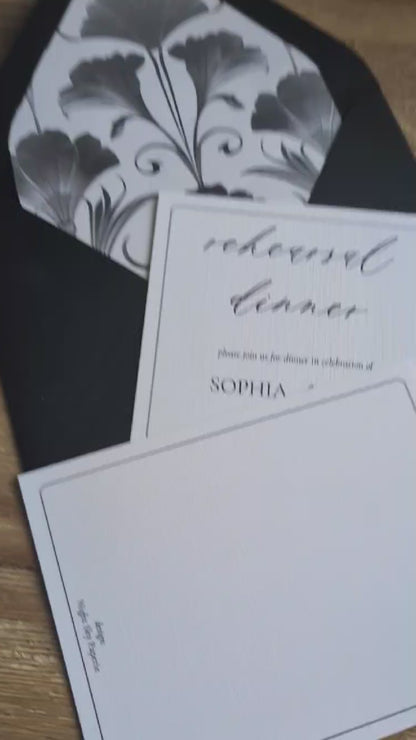 Art Deco Invitation Suite