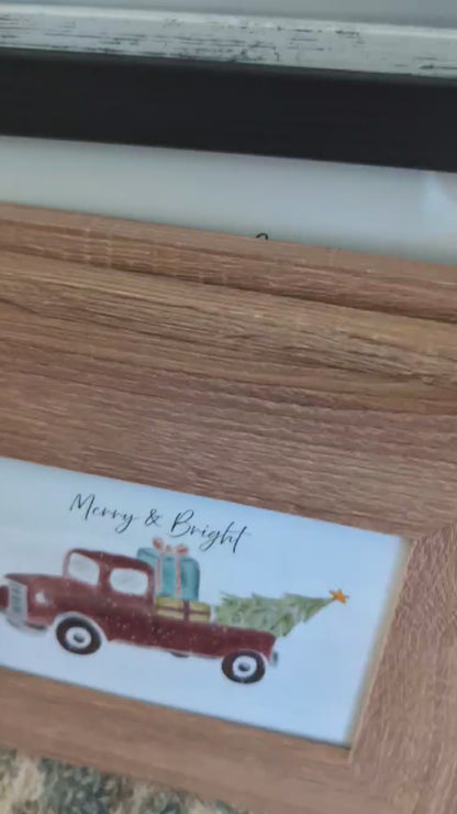 Framed Art | Holiday Collection | 8x10 in | 5x7 in | Watercolor Design