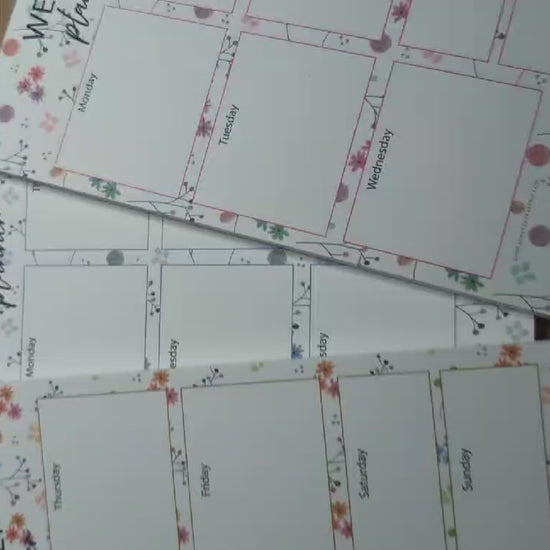 Notepad | Weekly Planner | 5.5x8.5