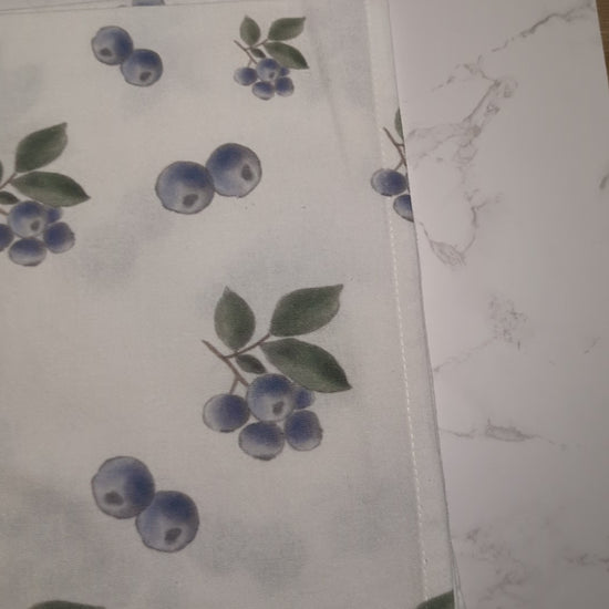 Tea Towel | Cotton | 27x27 | 15x20 | Watercolor