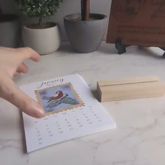 2027 Calendar | Desktop | Watercolor Design