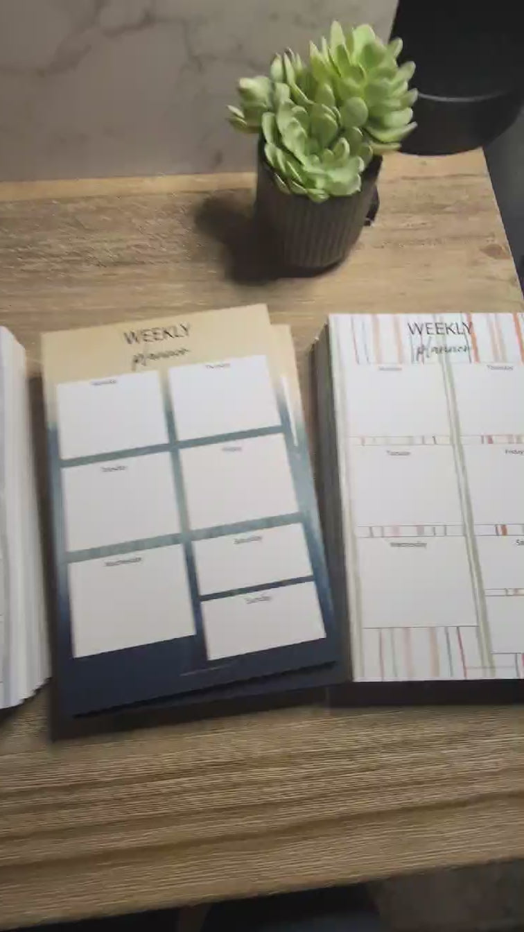 Notepad | Weekly Planner | 5.5x8.5