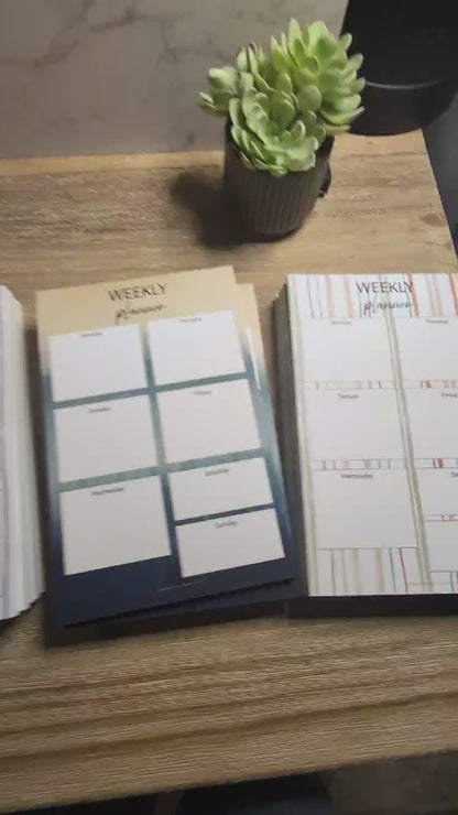 Notepad | Weekly Planner | 5.5x8.5