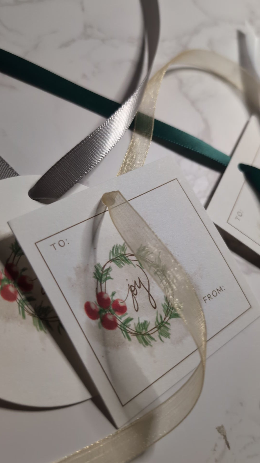 Gift Tag | Ribbon Upgrade