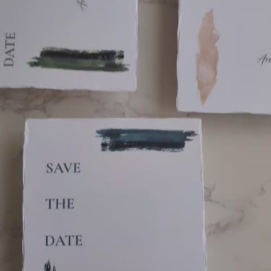 Save the Date | Paint Suite | Wedding Watercolor