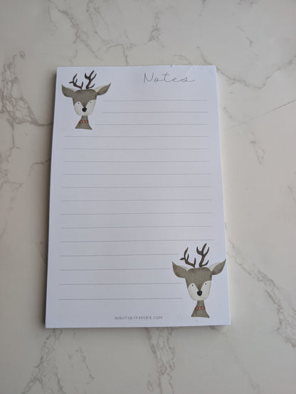 Notepad, Christmas, Winter, Holiday, 50 sheets