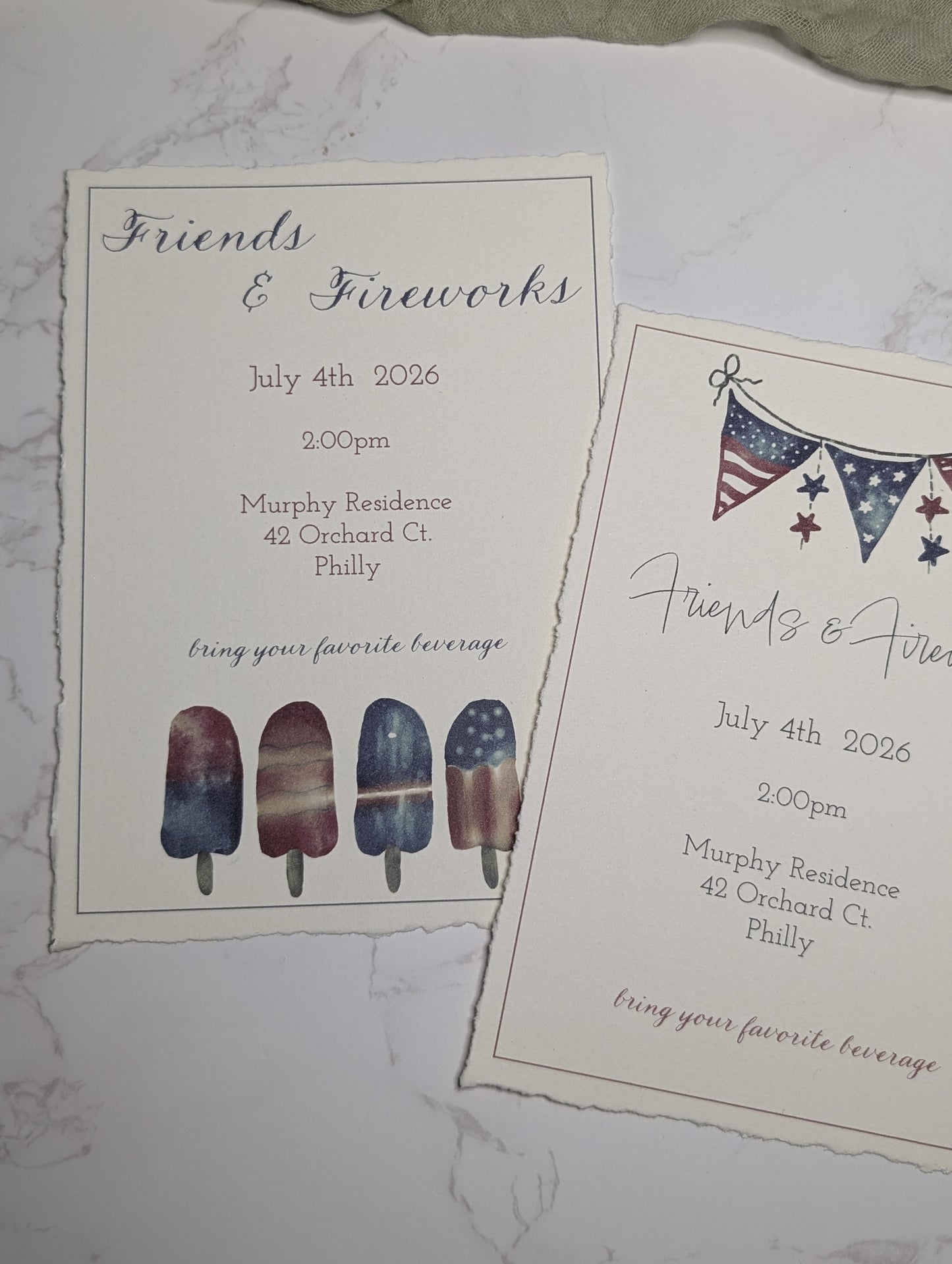 4th of July | Invitation Suite | A7 (5x7)