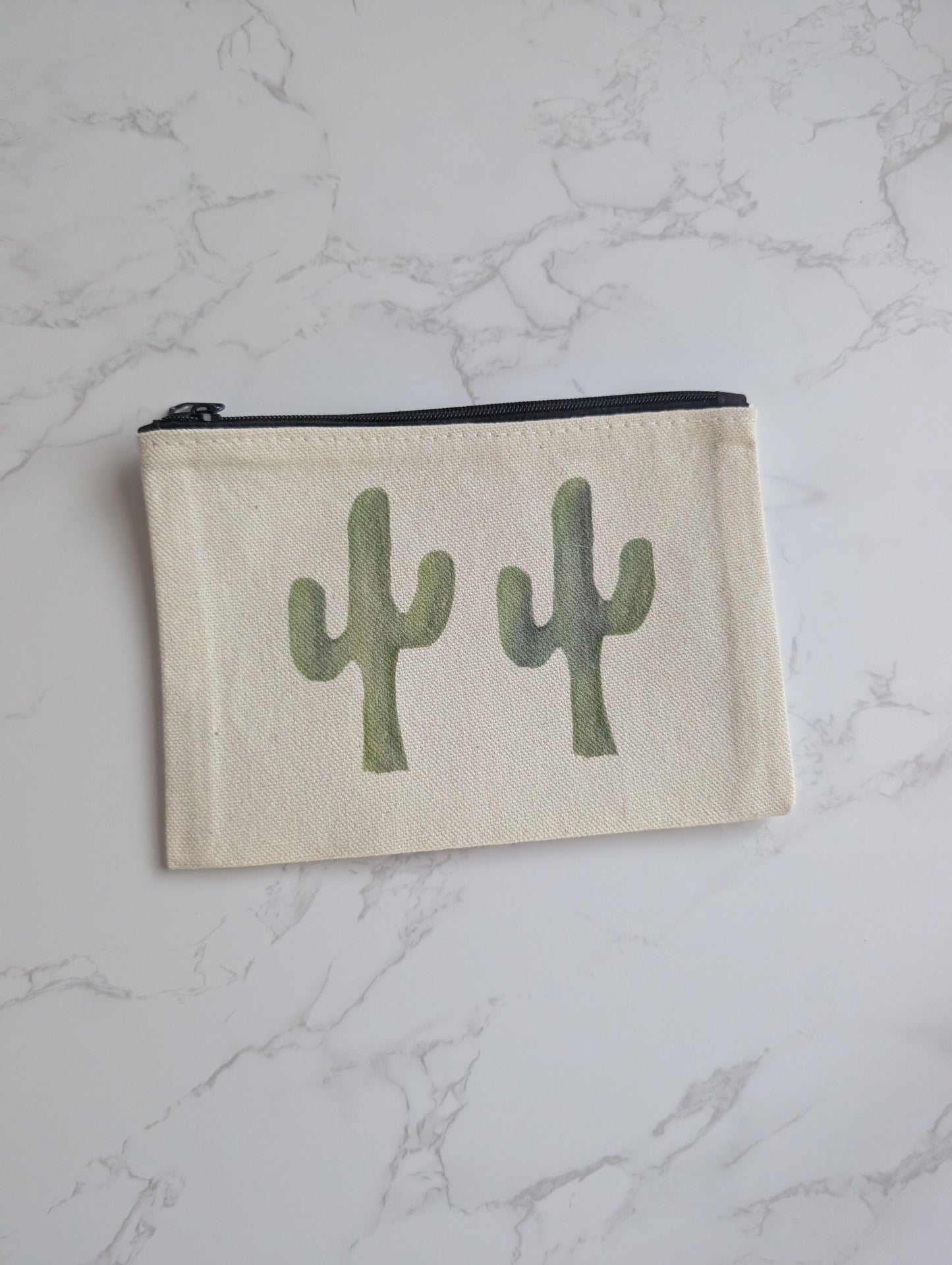 Zipper Pouch | Canvas | Travel  Pouch | Pencil Case