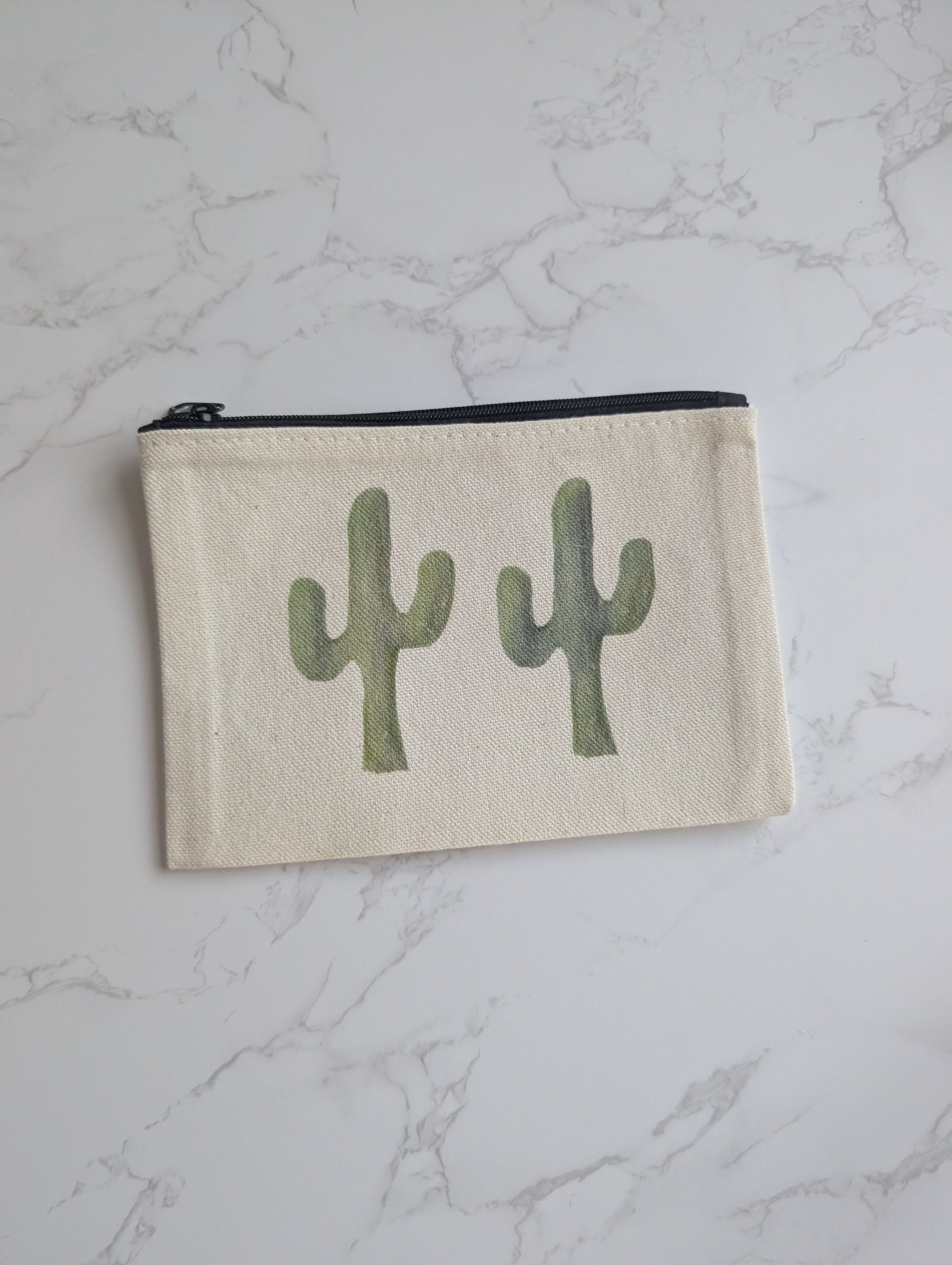 Zipper Pouch | Canvas | Travel  Pouch | Pencil Case