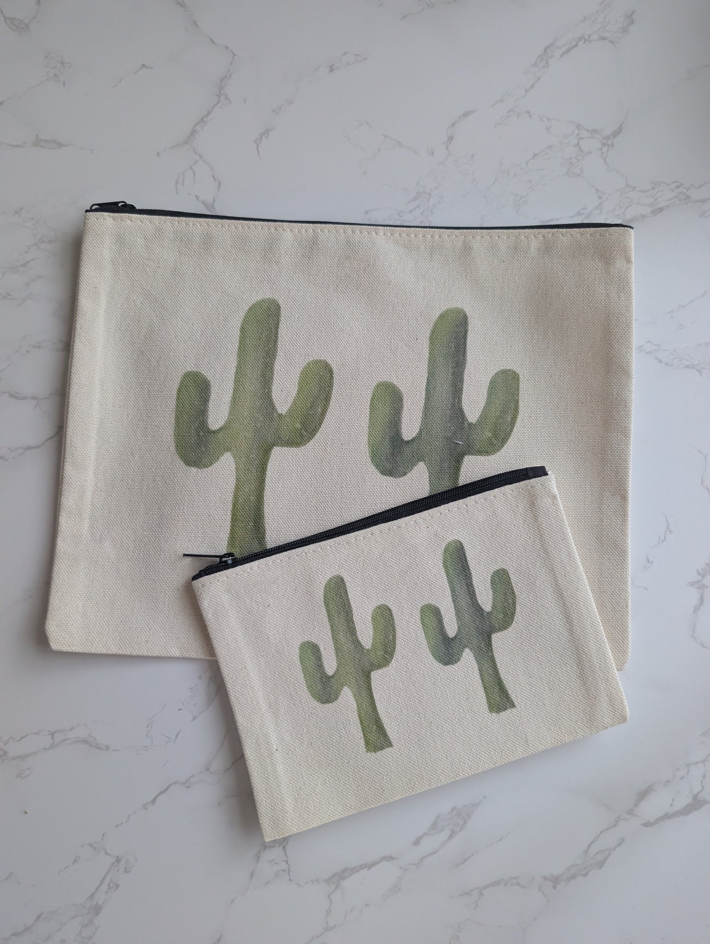 Zipper Pouch | Canvas | Travel  Pouch | Pencil Case