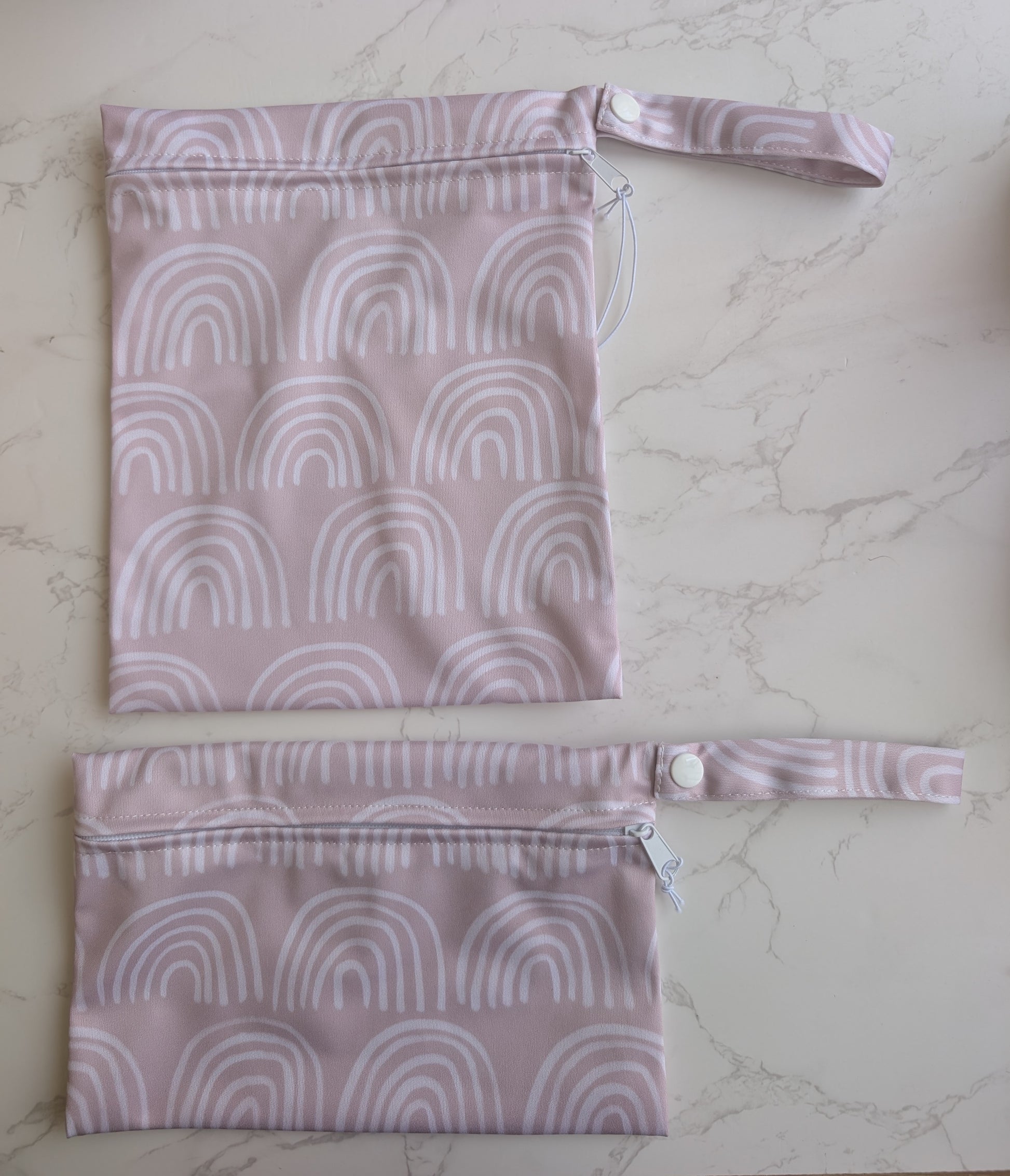 Wet Dry Bag | Zipper Pouch | Button Clasp