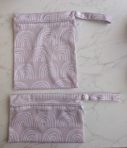 Wet Dry Bag | Zipper Pouch | Button Clasp