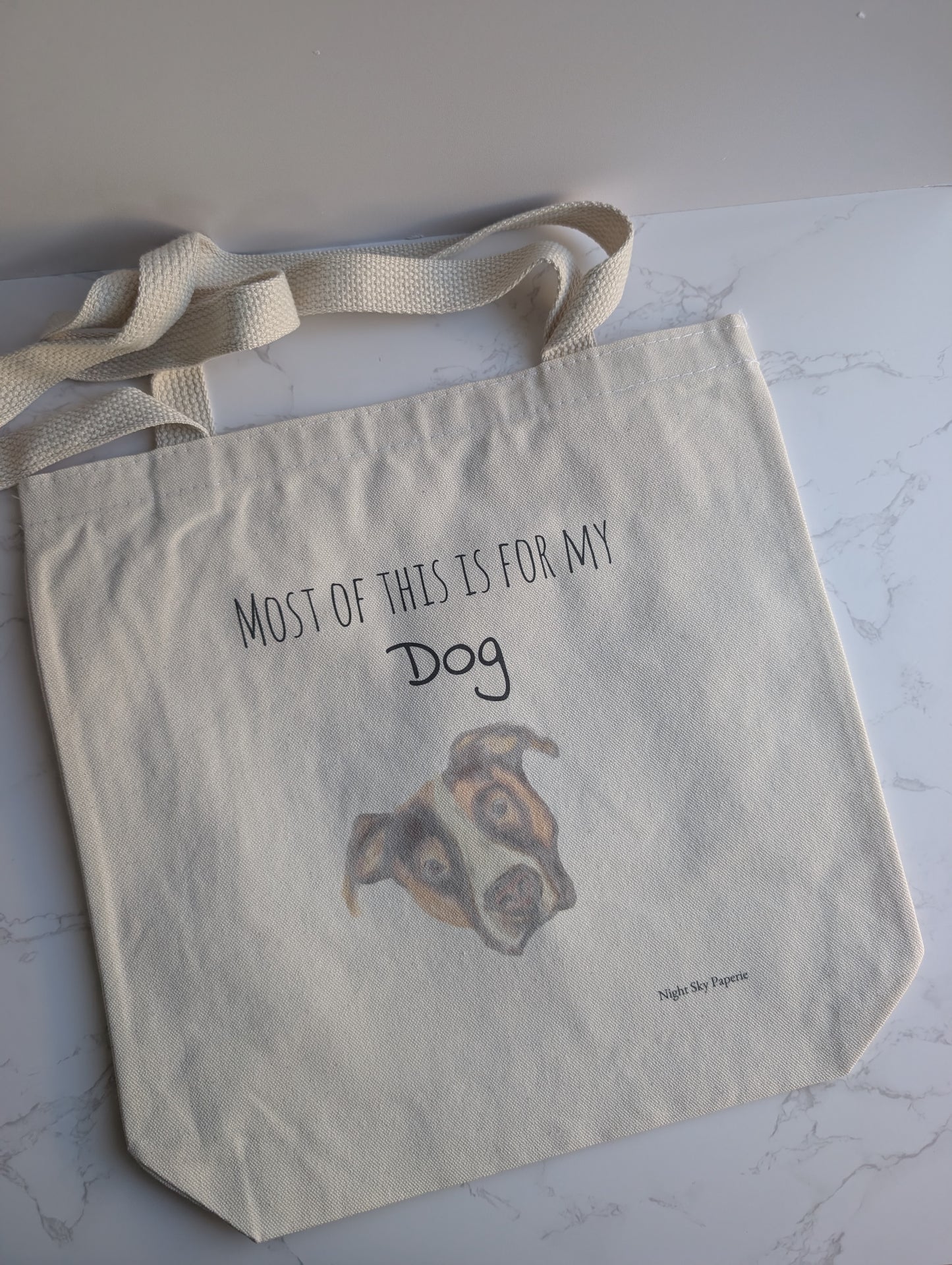 Canvas Tote Bag | 13.5" square