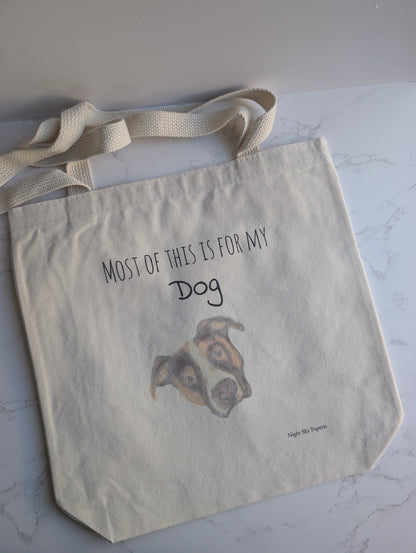 Canvas Tote Bag | 13.5" square